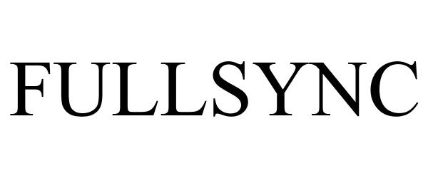 Trademark Logo FULLSYNC