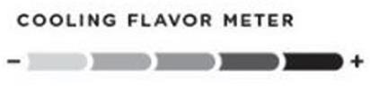 Trademark Logo COOLING FLAVOR METER