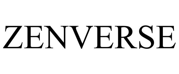 Trademark Logo ZENVERSE
