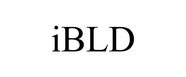 Trademark Logo IBLD