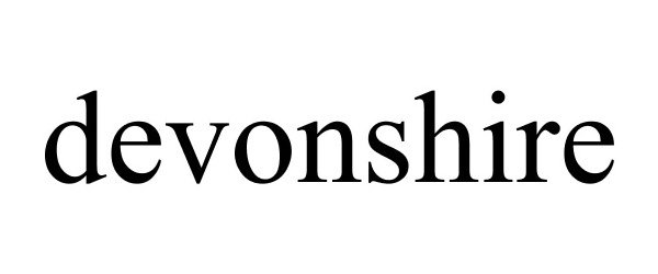 Trademark Logo DEVONSHIRE