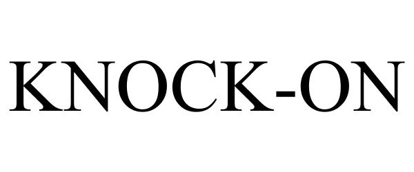 Trademark Logo KNOCK-ON