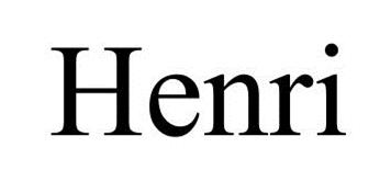 Trademark Logo HENRI