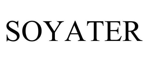 Trademark Logo SOYATER