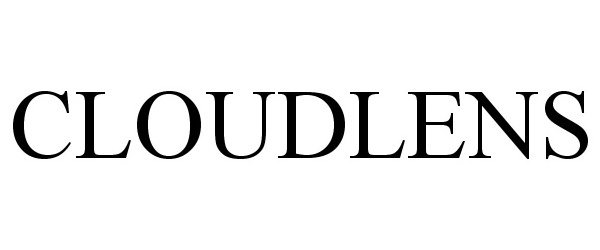 Trademark Logo CLOUDLENS