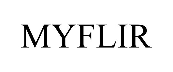 Trademark Logo MYFLIR