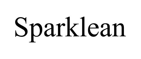 Trademark Logo SPARKLEAN