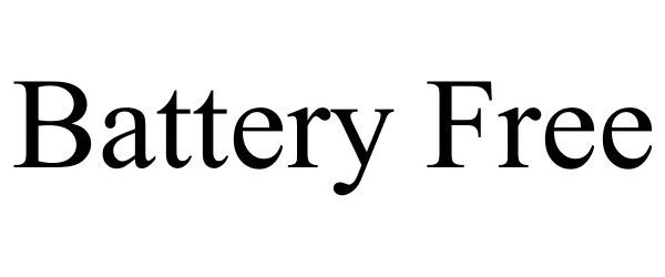 Trademark Logo BATTERY FREE