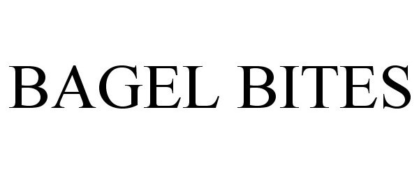 Trademark Logo BAGEL BITES