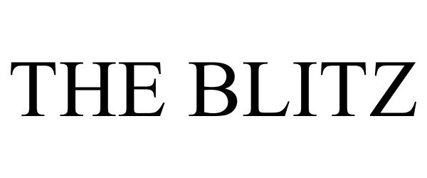 Trademark Logo THE BLITZ