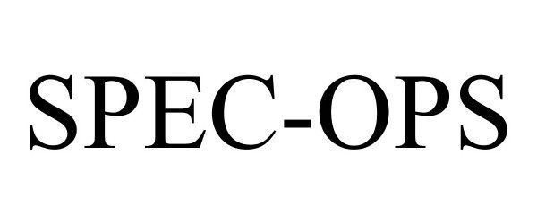 Trademark Logo SPEC-OPS