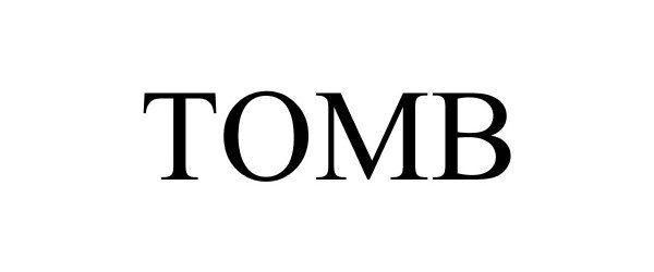 Trademark Logo TOMB