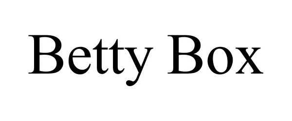 Trademark Logo BETTY BOX