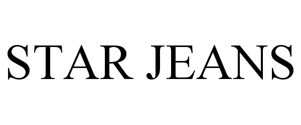 Trademark Logo STAR JEANS