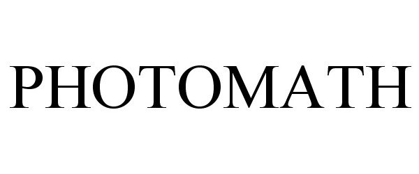 Trademark Logo PHOTOMATH