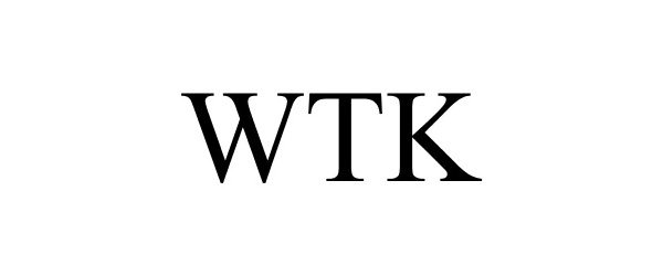 Trademark Logo WTK