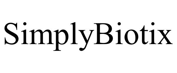 Trademark Logo SIMPLYBIOTIX