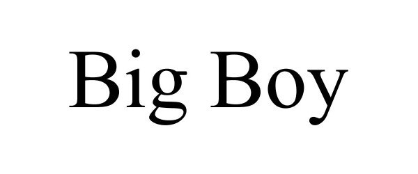 Trademark Logo BIG BOY