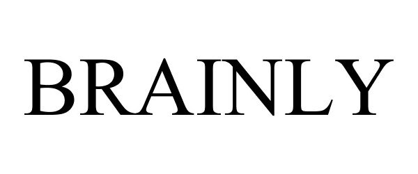 Trademark Logo BRAINLY