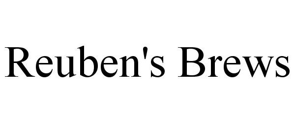  REUBEN'S BREWS