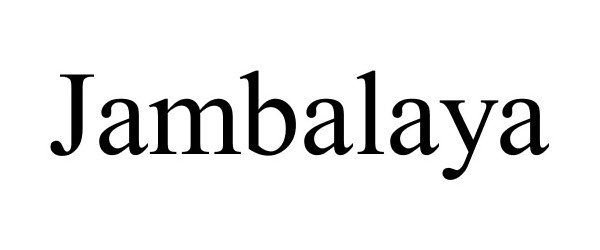 Trademark Logo JAMBALAYA