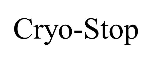 Trademark Logo CRYO-STOP