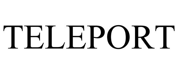 Trademark Logo TELEPORT