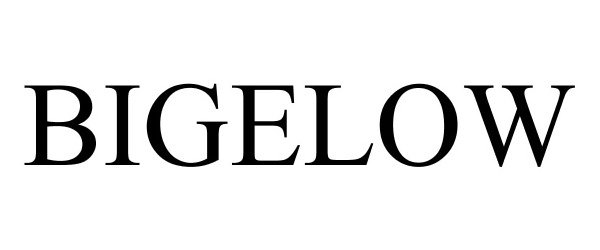 Trademark Logo BIGELOW