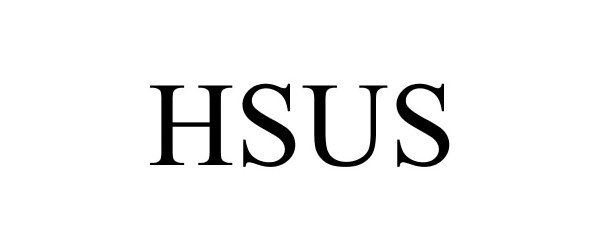 Trademark Logo HSUS