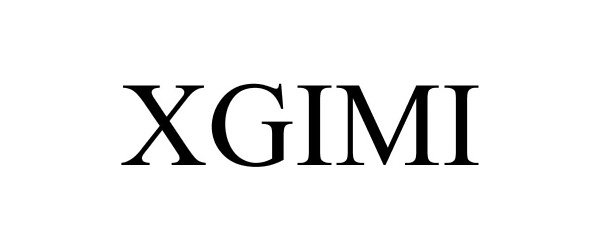 Trademark Logo XGIMI