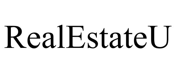 Trademark Logo REALESTATEU