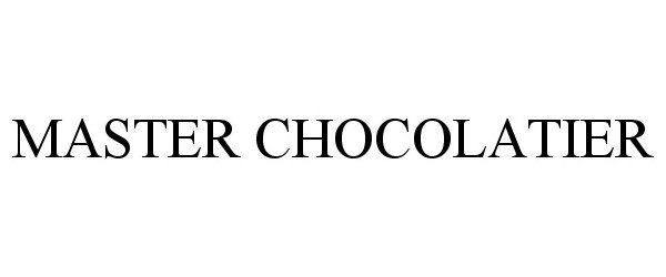  MASTER CHOCOLATIER