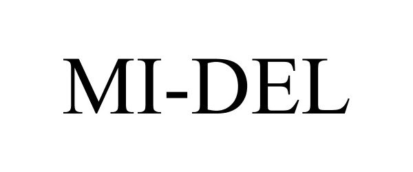 Trademark Logo MI-DEL