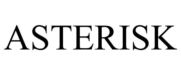 Trademark Logo ASTERISK