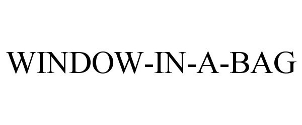Trademark Logo WINDOW-IN-A-BAG