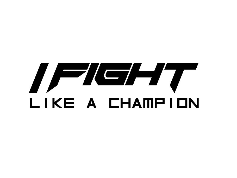 Trademark Logo I FIGHT LIKE A CHAMPION