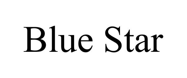 Trademark Logo BLUE STAR