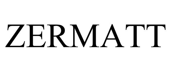Trademark Logo ZERMATT