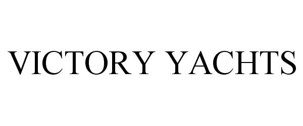 Trademark Logo VICTORY YACHTS
