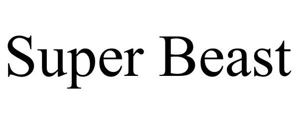 Trademark Logo SUPER BEAST