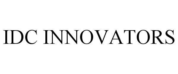 Trademark Logo IDC INNOVATORS