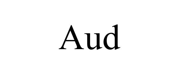Trademark Logo AUD