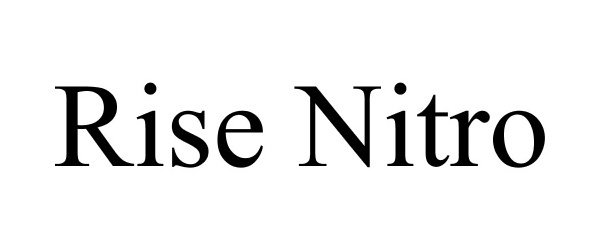 Trademark Logo RISE NITRO
