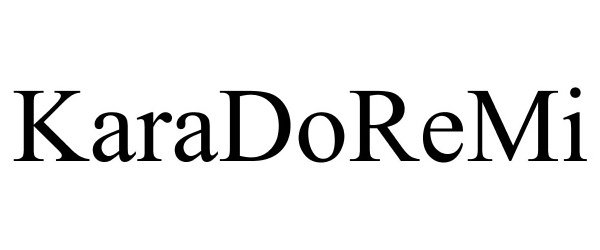 Trademark Logo KARADOREMI