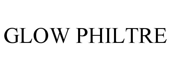 Trademark Logo GLOW PHILTRE
