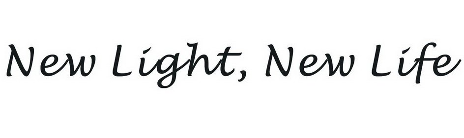 Trademark Logo NEW LIGHT, NEW LIFE
