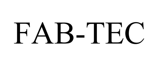 Trademark Logo FAB-TEC
