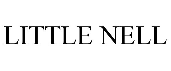 Trademark Logo LITTLE NELL