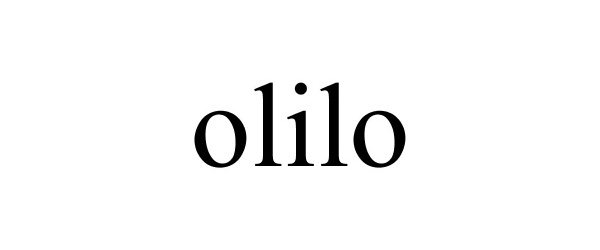 Trademark Logo OLILO