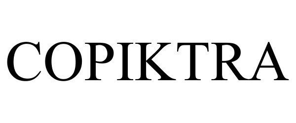 Trademark Logo COPIKTRA
